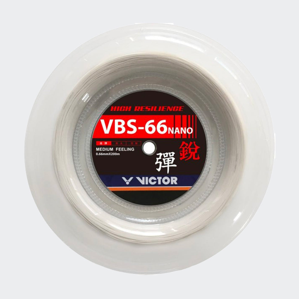 Mrisata Corde Badminton Nylon 0.72mm 200m – Fil De Raquette Blanc Haute Élasticité, Idéal Entraînement & Remplacement Pro