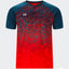 T-shirt FZ Forza Alvin Rouge et bleu - Homme